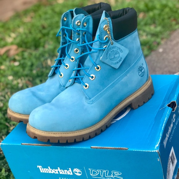 Limited Editon Ocean Blue Timberlands 